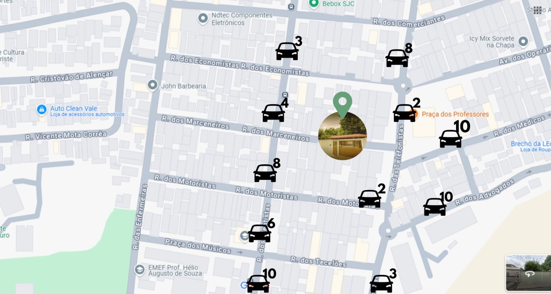 Há estacionamento disponível?